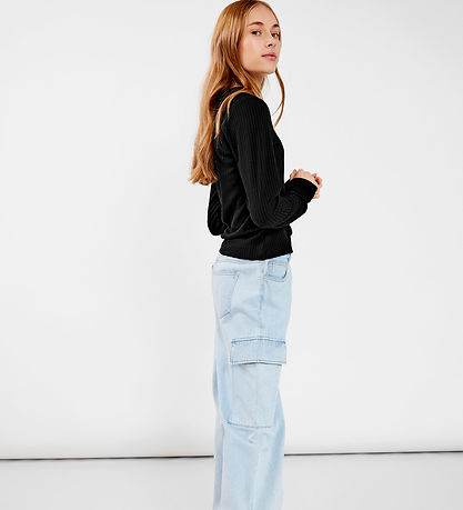 LMTD Jeans - Farm - NlfTartizza - Light Blue Gallaefni