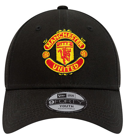 New Era Kappe - 9Forty - Manchester United - Schwarz m. Logo