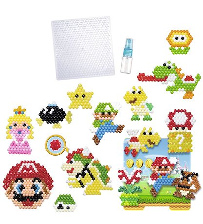 Aquabeads Perlenset - 2500+ st. - Super Mario Creation Cube