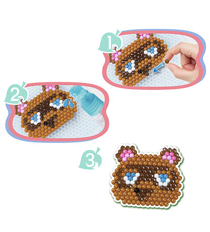 Aquabeads Perlenset - 800+ st. - Animal Crossing Set