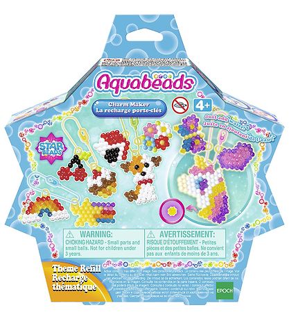 Aquabeads Perlenset - 480+ st. - Charm Maker