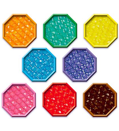 Aquabeads Perlen - 800+ st. - Juwelenperlenpaket - Mehrfarbig