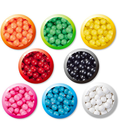 Aquabeads Perlur - 800+ Stk. - Solid Perlupakki - Marglitað