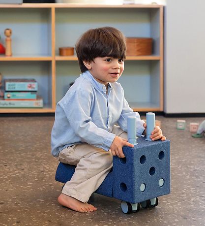 MODU Gönguvagn - Tiny Ride - 10 Partar - 40x20x36 cm - Deep Blue