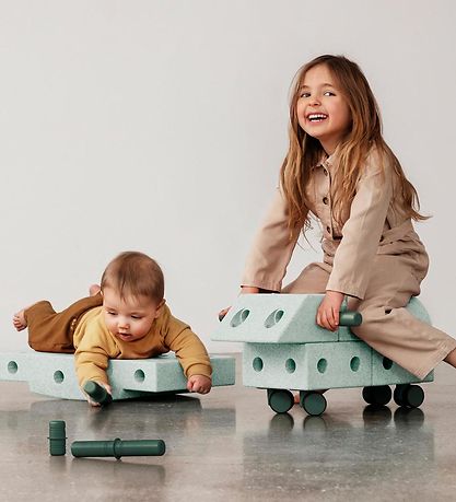 Explorer Set MODU - 20 Parties - 55x40x20 cm - Ocean Menthe/Forê