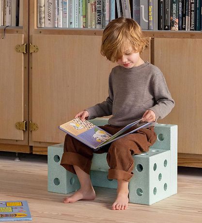 Explorer Set MODU - 20 Parties - 55x40x20 cm - Ocean Menthe/Forê