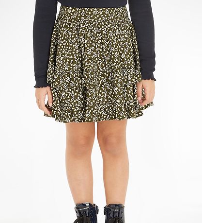 Tommy Hilfiger Pils - Flower Print - Pútt Green