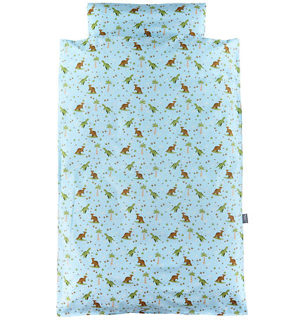 Nørgaard Madsens Bedding - Baby - Turquoise w. Dino