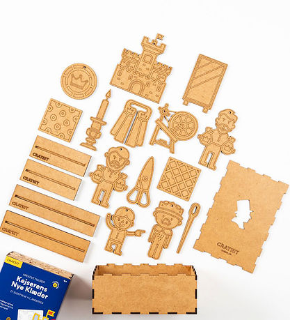 Crateit Creation Set - The Emperor's New Clothes - Wood - Audio 