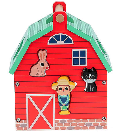 Vilac Shape Sorter - Wood - Farm
