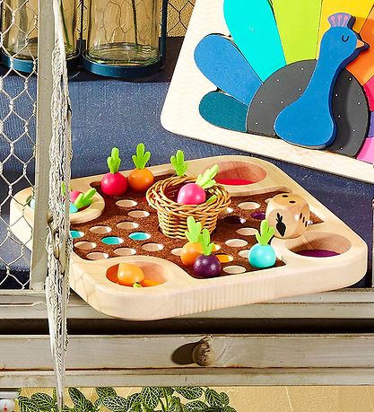 Vilac Jigsaw Puzzle - Wood - 8 Bricks - Peacock