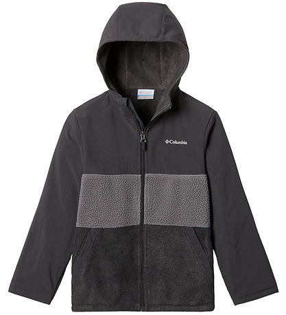 Columbia Fleece Jacket - Steens Mtn - Grey/Black