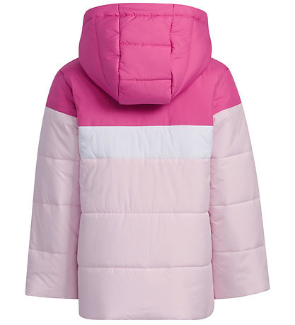 adidas Performance Vadderad jacka - LK Pad JKT - Rosa/Vit