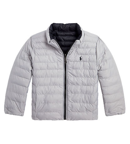 Polo Ralph Lauren Gevoerde Jas - Omkeerbaar - Zwart/Grijs