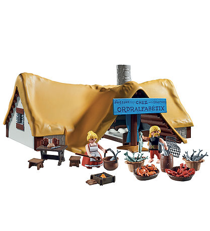 Playmobil Asterix - Cabane d'Hrmetix - 71266 - 73 Parties