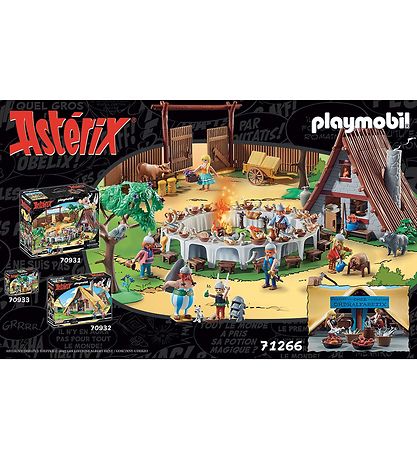 - La cabane d'Hørmetix Playmobil Asterix - 71266 - 73 Parties