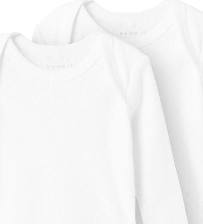 Name It Body l/ä - NbfBody - 2er-Pack - Bright White