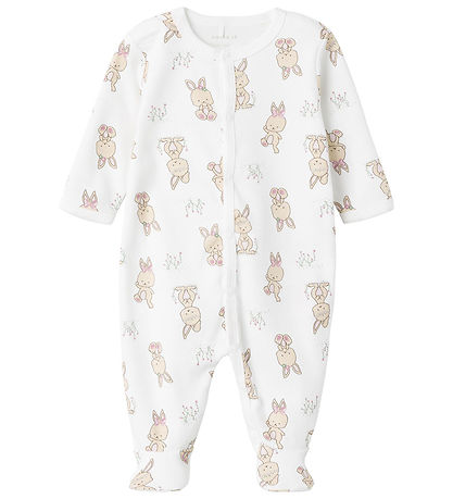 Dors-bien Name It - Non - NbfNightsuit - Bright White