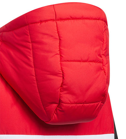 adidas Performance Steppjacke - LK Pad JKT - Schwarz/Rot/Weiß