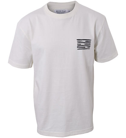 Hound Stuttermabolur - Off White