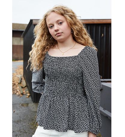 Hound Blouse - Smock - Flower Print