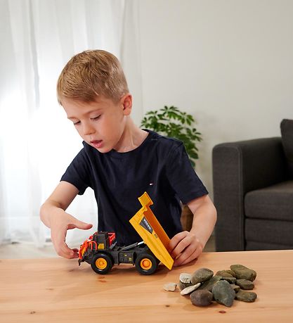 Majorette Jouets - Volvo Dumper av. Son/Lumires