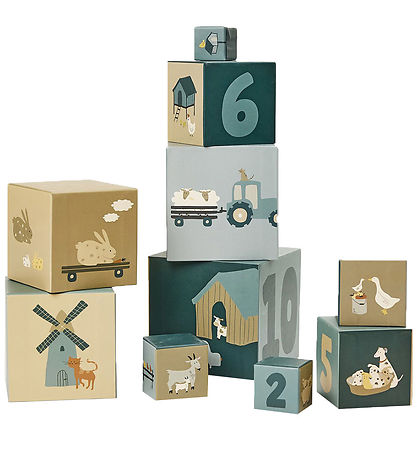 Smallstuff Stacking Boxes - 10 pcs - Farm Duck Engine