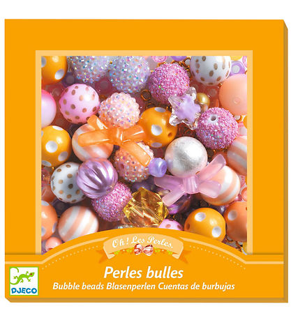 Djeco Perlur - 200+ Stk. - Bobble - Gull