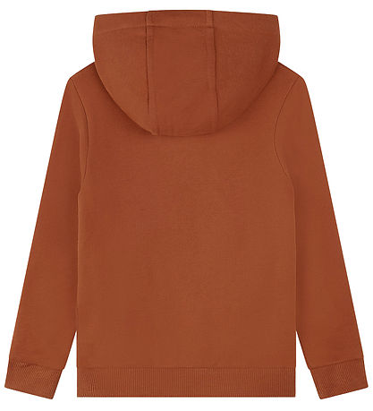 Timberland Hoodie - Dark Chocolate w. Print