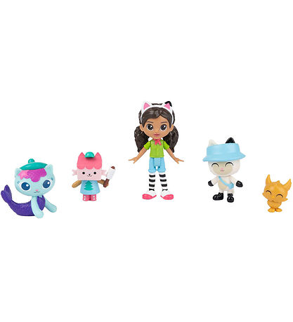 Gabby's Dollhouse Set - 6 Parts - Gabby & Friends Camping