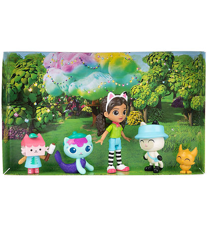 Gabby's Dollhouse Set - 6 Parts - Gabby & Friends Camping