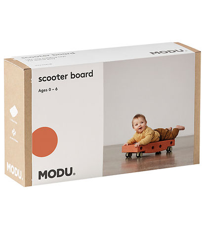 MODU Skateboard - 5 Onderdelen - Burnt Orange/Dusty Green