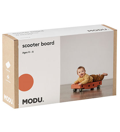MODU Hjólabretti - 5 Partar - 50x30x12 cm - Burnt Orange/Dusty G