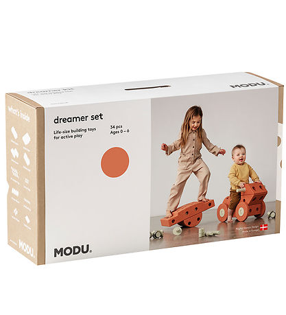 MODU Dromer Set - 34 Onderdelen - Burnt Orange/Dusty Green