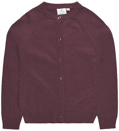 The New Cardigan - TnEve - Rose Brown w. Glitter