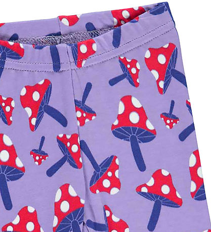 Freds World Leggings - Sveppir - Paisley/Energy Blue/Lollipop