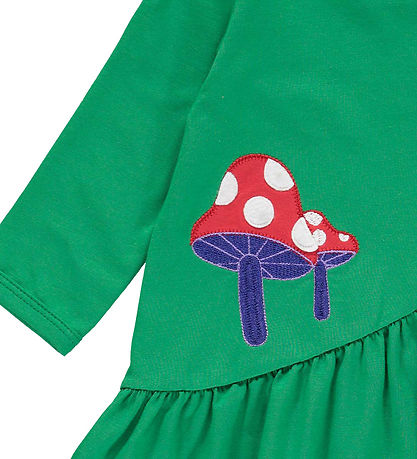 Freds World Kleid - Pilz - Erde Green m. Rot