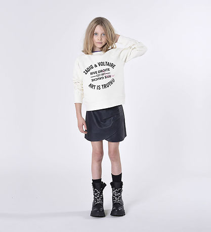 Zadig & Voltaire Sweatshirt - Ivory w. Text