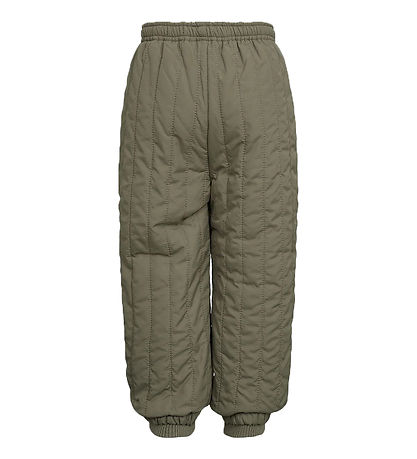 Sofie Schnoor Thermo Trousers w. Fleece - Vitos - Kaki Gree