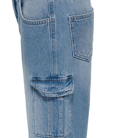 Kids Only Cargohose - Noos - KogHarmony - Light Blue Denim