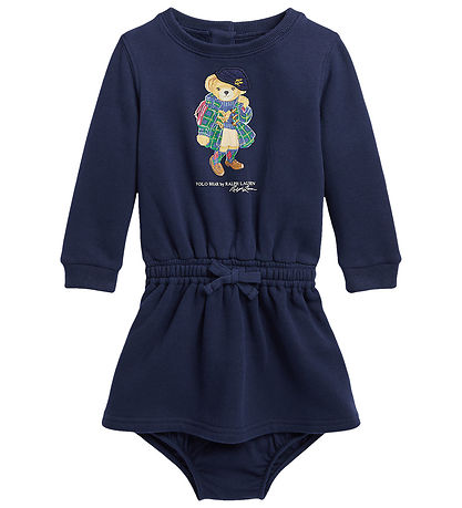 Polo Ralph Lauren Joggingkjóll M. Bloomers - Dökkblátt M. Bangsi