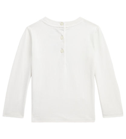 Polo Ralph Lauren Blouse - White w. Soft Toy