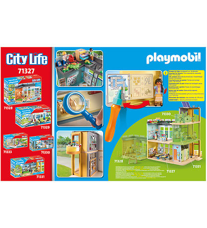 - Grand École Playmobil City Life - 282 Parties - 71327