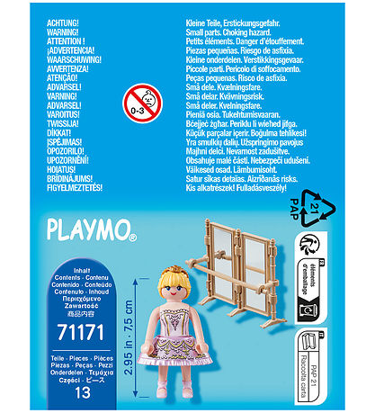 Playmobil SpecialPlus - Ballerina - 13 Teile - 71171