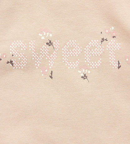 Petit by Sofie Schnoor Bodysuit L/æ - Nougat w. Print