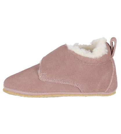 Wheat Skinntofflor m. Foder - Taj - Dusty Rouge