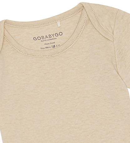 GoBabyGo Bodysuit s/s - Hazel - Oats