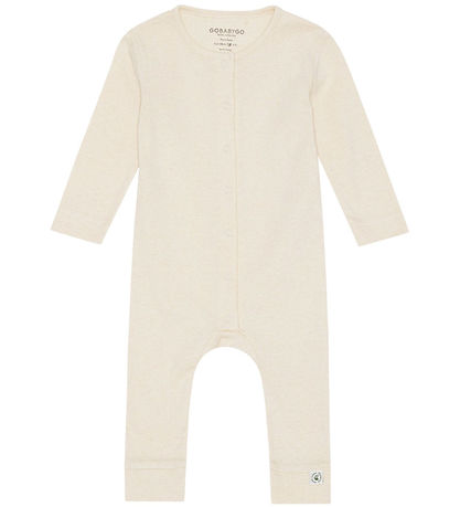 GoBabyGo Jumpsuit - Oak - Vanilla