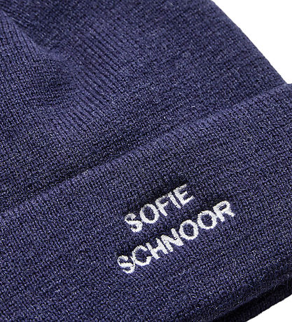 Petit Town Sofie Schnoor Beanie - Knitted - Night Blue