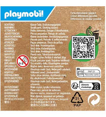 Playmobil Wiltopia - Beaver - 7 Partar - 71291